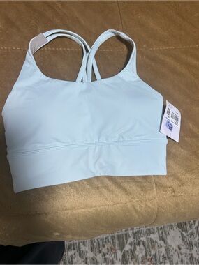 lululemon athletica Light Blue Strappy Sports Bra